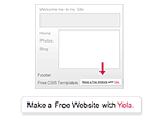 Remove the Yola Link